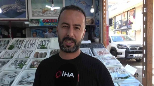 Oltasına takılan köpek balığı yavrusunu arkadaşına nispet yaparak denize bıraktı
