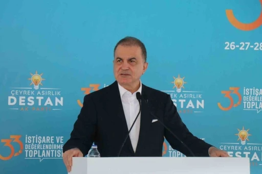 &Ouml;mer &Ccedil;elik: "Ter&ouml;rs&uuml;z T&uuml;rkiye&rsquo;de yeni bir aşamadayız"
