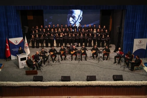 OM&Uuml;&rsquo;de Aşık Veysel anıldı
