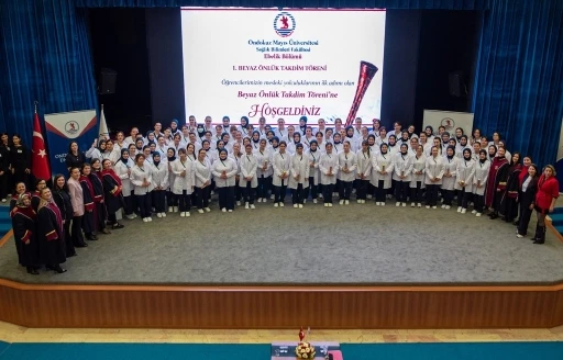 OM&Uuml;&rsquo;de ebelik &ouml;ğrencileri mesleğe ilk adımını attı
