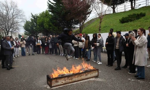 OMÜ’de Nevruzu Bayramı’nı kutlaması
