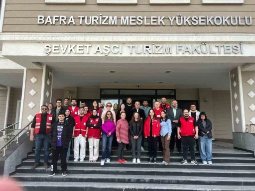 OMÜ’de &quot;Sensiz Olmaz&quot; sloganıyla kan bağışı etkinliği
