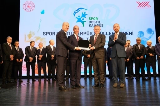 OMÜ’ye &quot;Spor Dostu Kampüs&quot; ünvanı
