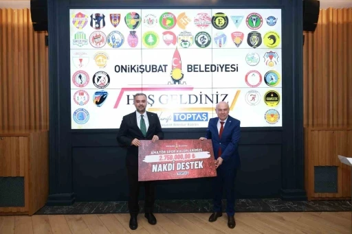 Onikişubat Belediyesi&rsquo;nden amat&ouml;r spora destek
