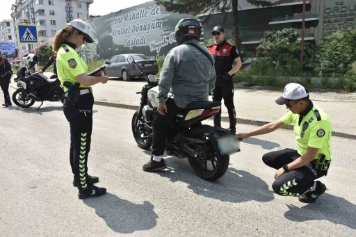 Ordu’da 17 bine yakın araç ve sürücüsü denetledi
