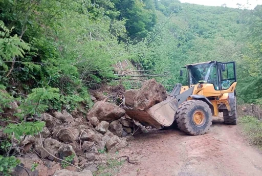 Ordu&rsquo;da 24 saatte 214 heyelan meydana geldi
