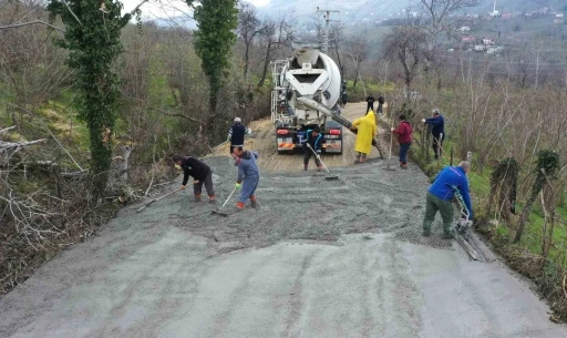 Ordu&rsquo;da 7 yılda 2 bin 200 kilometre yol konfora kavuşturuldu
