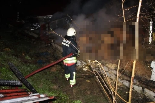Ordu&rsquo;da ahır yangını: 27 b&uuml;y&uuml;kbaş hayvan telef oldu
