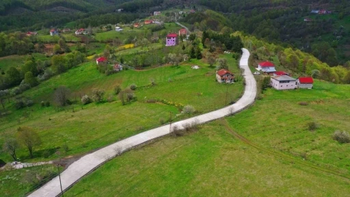 Ordu&rsquo;da beton yol &ccedil;alışmaları s&uuml;r&uuml;yor
