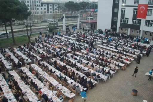 Ordu’da bin 500 üniversite öğrencisi iftar sofrasında buluştu
