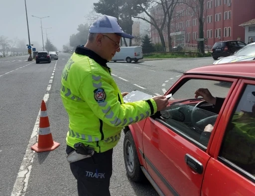 Ordu’da bir haftada 16 binden fazla araç ve sürücüsü denetledi
