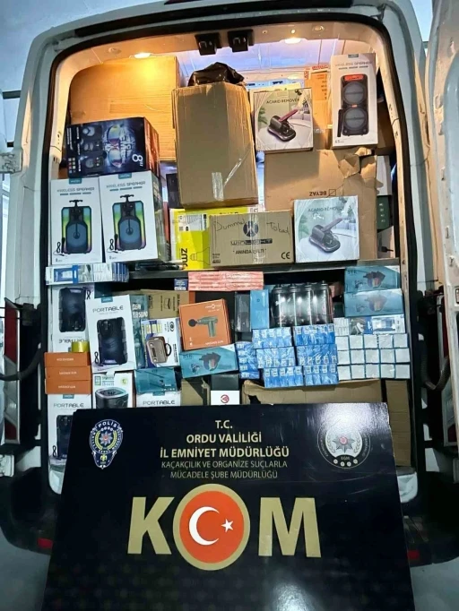 Ordu’da kaçakçılık operasyonları
