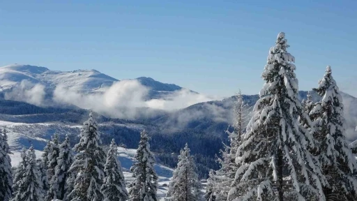 Ordu&rsquo;da kartpostallık kar manzaraları
