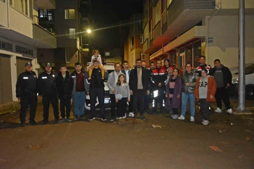 Ordu’da olay ihbarına giden polislere pasta sürprizi
