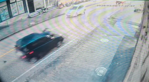 Ordu&rsquo;da otomobilin &ccedil;arptığı yaşlı adam hayatını kaybetti... Kaza anı kamerada
