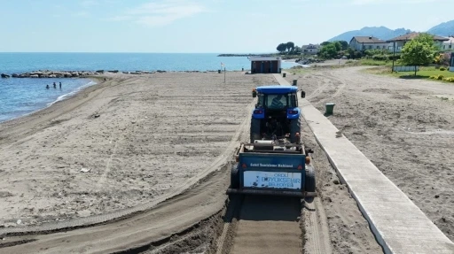 Ordu&rsquo;da plajlarda temizlik ve bakım &ccedil;alışmaları
