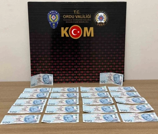 Ordu&rsquo;da sahte para operasyonu: 3 g&ouml;zaltı
