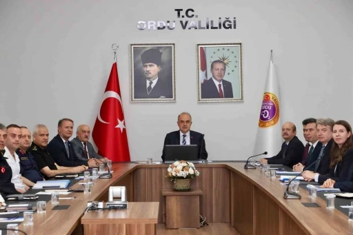 Ordu’da suda boğulma olaylarını önlemek için alınacak tedbirler belirlendi
