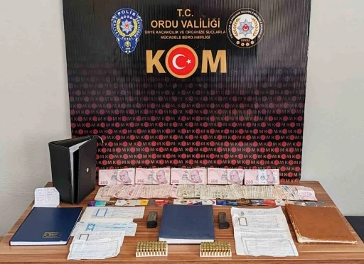 Ordu’da tefecilik operasyonunda 2 tutuklama
