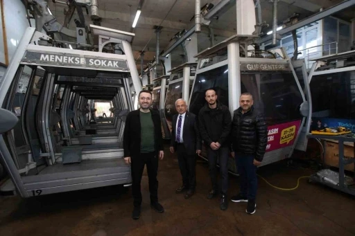 Ordu&rsquo;da teleferikte bakım zamanı
