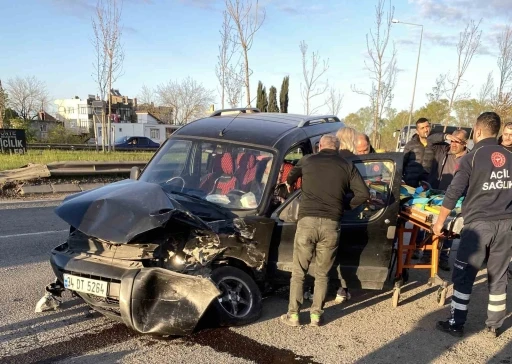 Ordu’da trafik kazası: 1 yaralı
