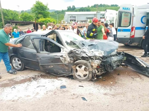 Ordu&rsquo;da trafik kazası: 5 yaralı
