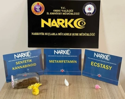 Ordu&rsquo;da uyuşturucu operasyonlarında 1 tutuklama
