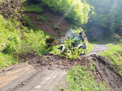 Ordu&rsquo;da yağışların ardından 120 noktada heyelan
