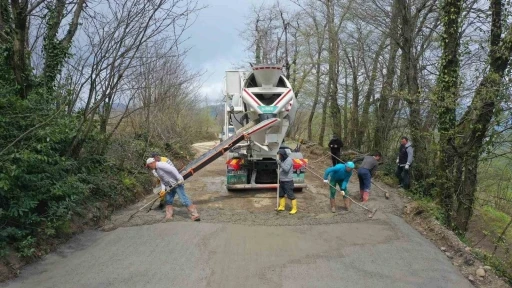 Ordu&rsquo;nun kırsalında ulaşım konforu artıyor
