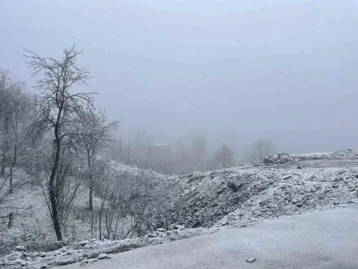 Ordu&rsquo;nun y&uuml;ksekleri beyaza b&uuml;r&uuml;nd&uuml;
