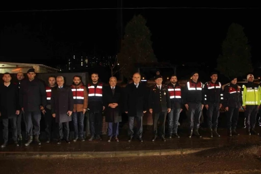 Ordu protokol&uuml;, g&ouml;revi başındaki personelin yeni yılını kutladı
