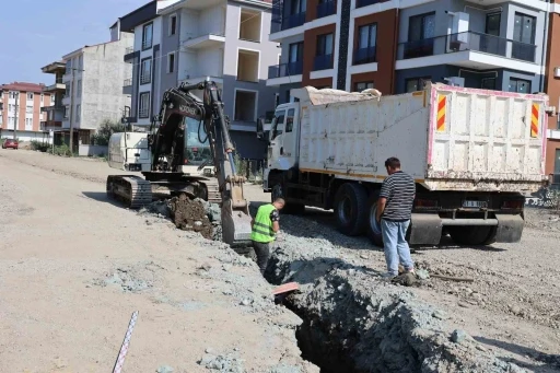 Ordu Şehir Hastanesi’nin içme suyu ve kanalizasyon hattı çalışmaları sürüyor
