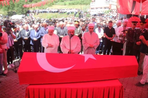 Ordulu şehit, son yolculuğuna uğurlandı
