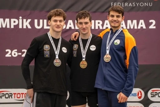 Osmangazi Belediyesporlu Arda Meri&ccedil;&rsquo;ten bronz madalya
