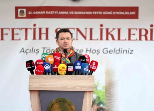 Osmangazi&rsquo;de Fetih coşkusu 700. yılda zirveye ulaştı
