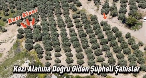 Osmaniye&rsquo;de ka&ccedil;ak kazı yapan 6 kişi dronla yakalandı
