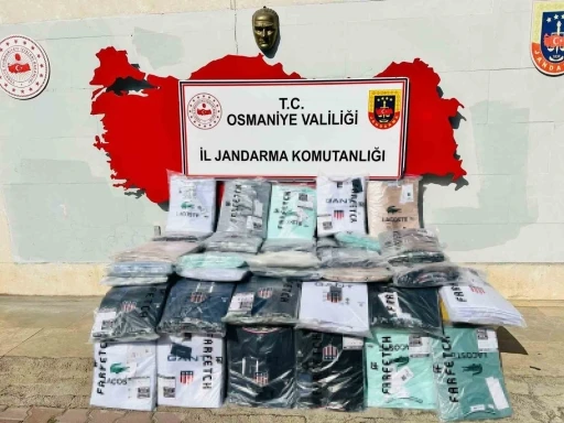 Osmaniye’de piyasa değeri 1 milyon lira olan sahte ürün ele geçirildi
