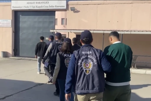 Osmaniye&rsquo;de sosyal medya &uuml;zerinden 410 milyonluk dolandırıcılığa 5 tutuklama
