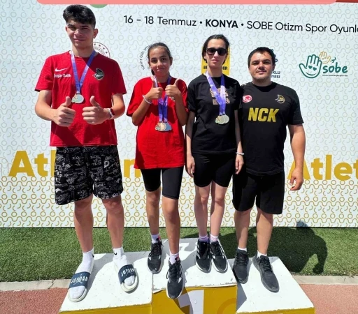 Osmaniyeli &ouml;zel sporcular, Konya&rsquo;dan madalyalarla d&ouml;nd&uuml;
