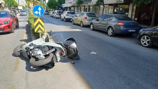 Otomobil ile motosiklet &ccedil;arpıştı: 1 yaralı
