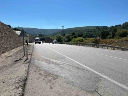 Otomobilin &ccedil;arptığı kadın hayatını kaybetti
