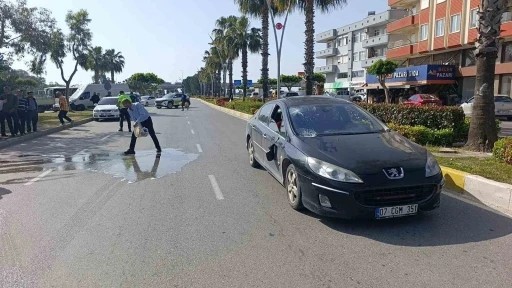 Otomobilin &ccedil;arptığı yaya ağır yaralandı
