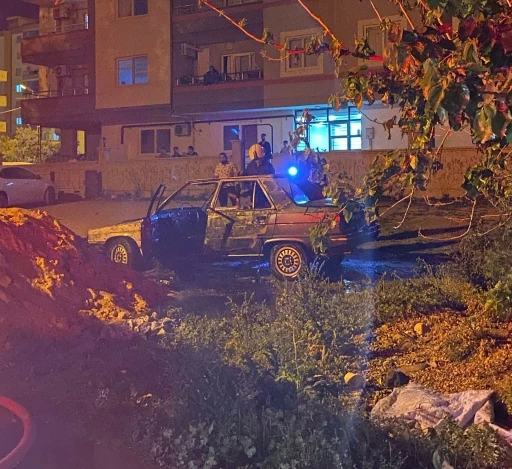 Otomobilin LPG tankı bomba gibi patladı
