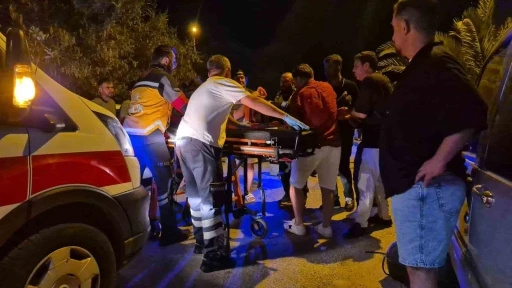Otomobilinin halini g&ouml;r&uuml;nce g&ouml;zyaşlarına boğuldu
