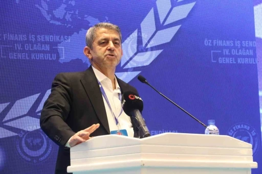 &Ouml;z Finans-İş Sendikası Başkanı Eroğlu: "153 arkadaşımızın kendi imkanlarıyla sıfır sermaye olarak bu işe başladık"
