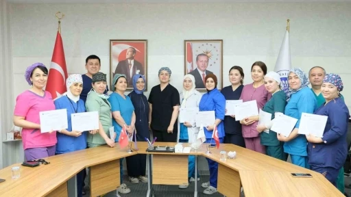 &Ouml;zbekistanlı sağlık profesyonellerine destek
