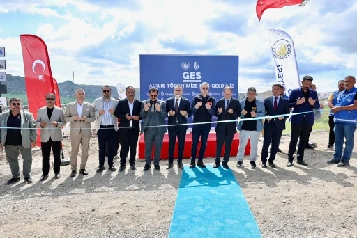 &Ouml;zbelsan G&uuml;neş Enerji Santrali hizmete a&ccedil;ıldı
