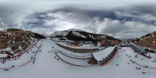 Paland&ouml;ken&rsquo;de kar keyfi
