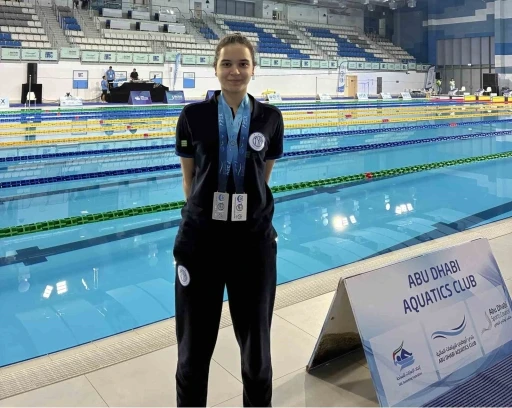 Paletli yüzmede dünya ikinciliği
