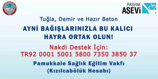 PASVAK ve Tavas Belediyesi iş birliğiyle Kızılcab&ouml;l&uuml;k&rsquo;e aşevi
